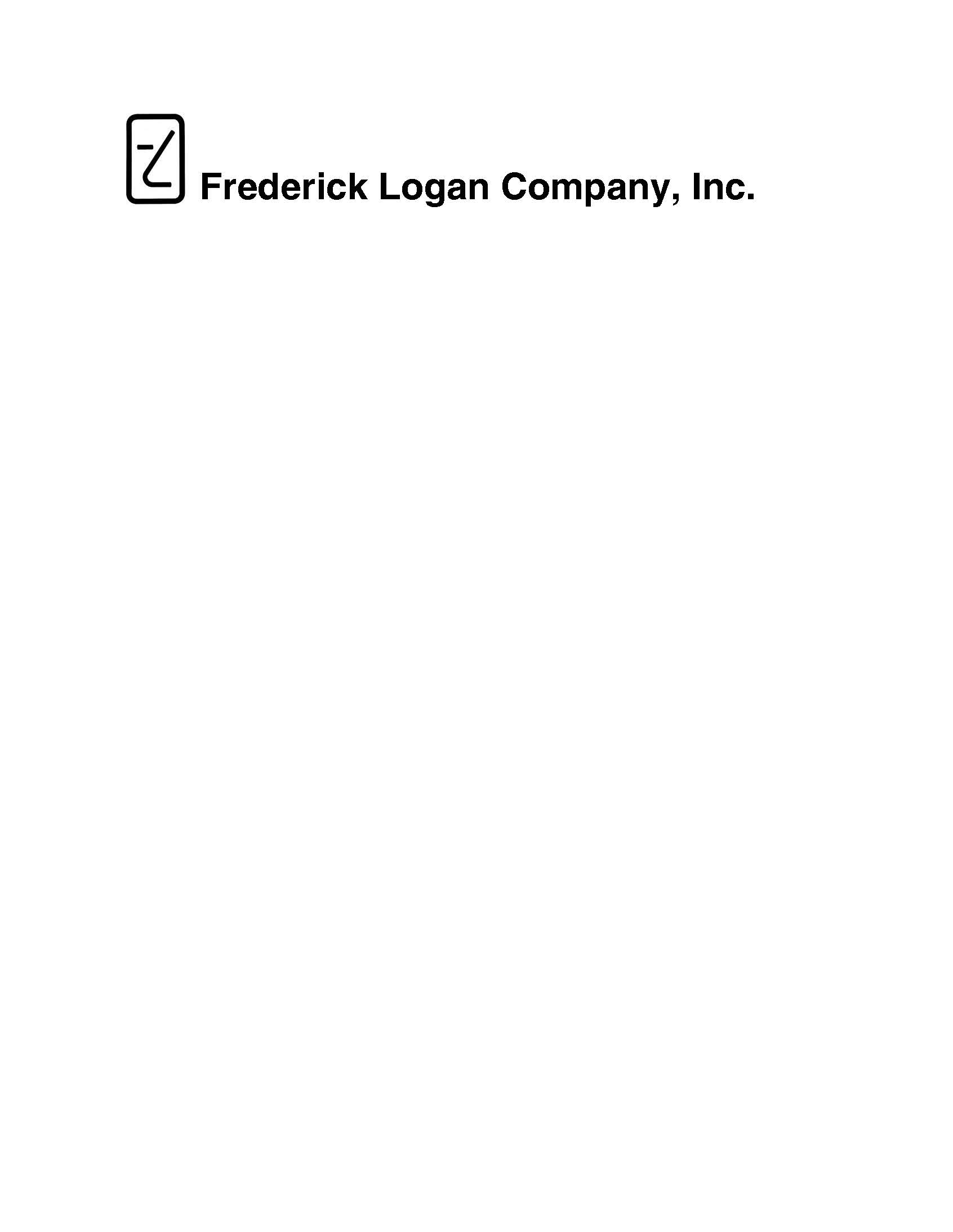 Frederick Logan Company, Inc.